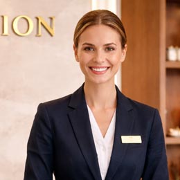 Front office albergo